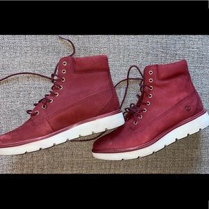 Timberland Maroon red boot, size 10